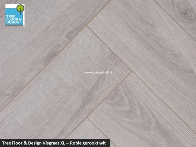 Tree Floor & Design Solid Creativ - ISV434 Roble gerookt wit