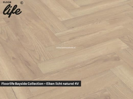 Floorlife Bayside Collection (visgraat) - Eiken licht naturel V4 2425