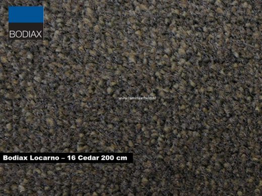 Bodiax Locarno schoonloopmat - 16 Cedar 200 cm
