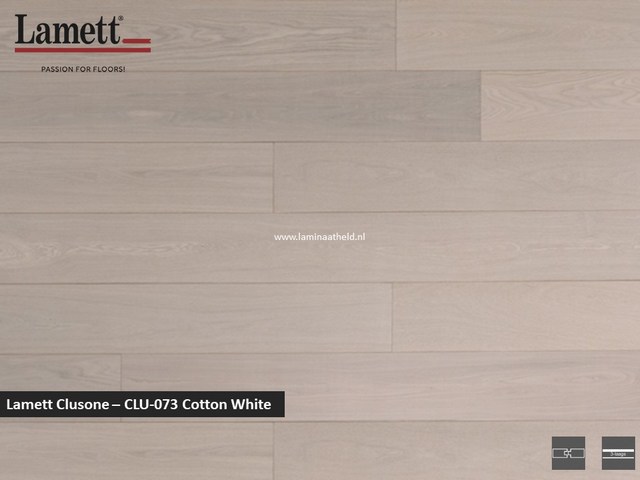 Lamett Clusone - Cotton White CLU073