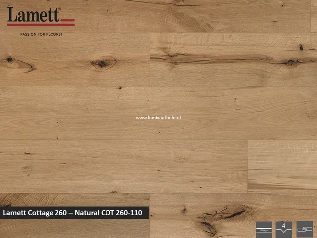 Lamett Cottage 260 - Natural COT110