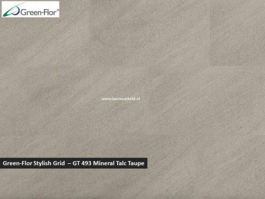 Green-Flor Stylish Grid - Mineral Talc taupe GT493