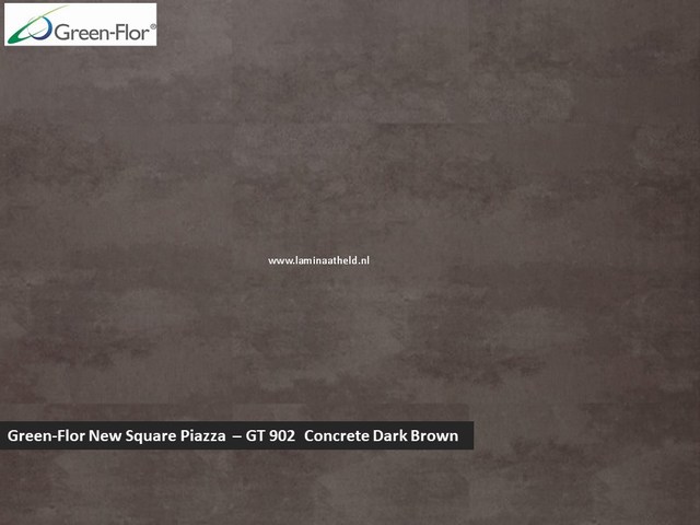 Green-Flor New Square Piazza - Concrete Dark Brown GT902