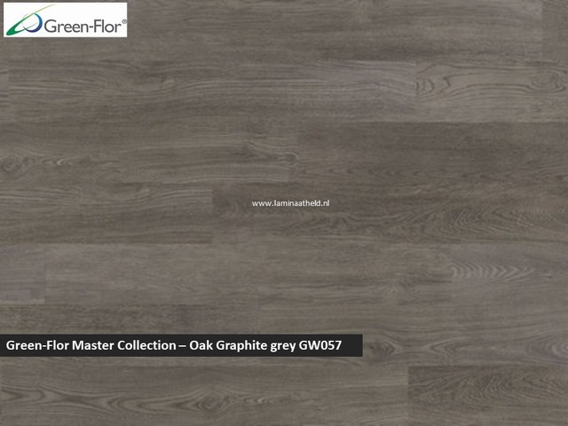 Green-Flor Master Collection - Oak Graphite grey GW057