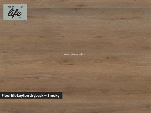 Floorlife Leyton dryback pvc - Smokey Oak