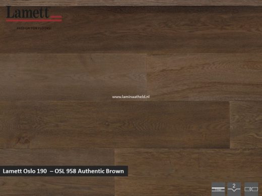 Lamett Oslo 190 - Authentic Brown OSL956