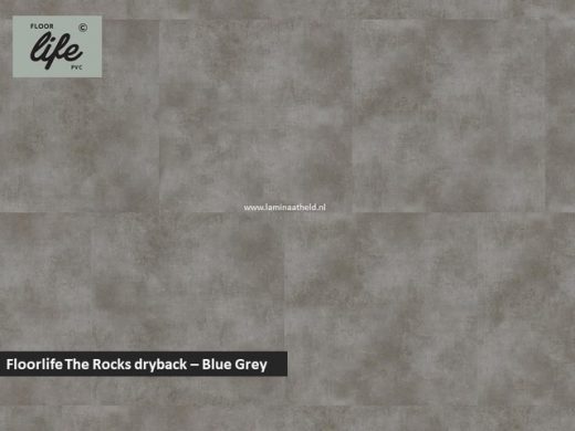 Floorlife The Rocks dryback pvc - Blue Grey