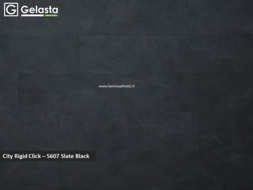 Gelasta City Rigid Click - 5607 Black Slate