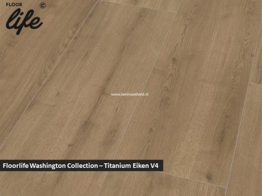 Floorlife Washington Collection - Titanium eiken V4