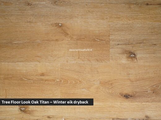 Tree Floor Look Oak Titan dryback - Winter eik