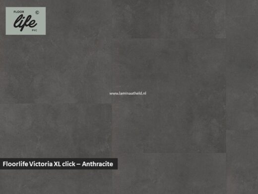 Floorlife Victoria XL click pvc - Anthracite