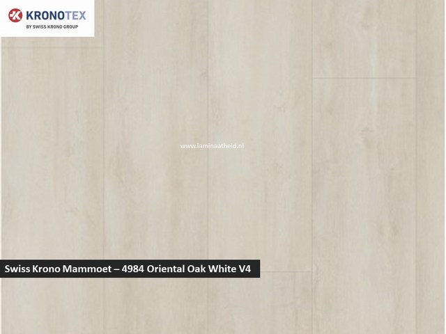 Kronotex Mammoet - 4984 Oriental Oak white