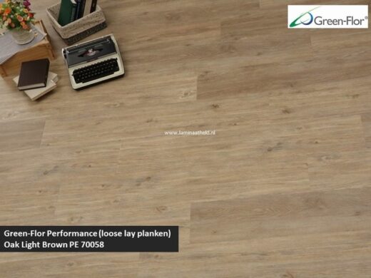 Green-Flor Performance Loose Lay planken - Oak light brown PE70058