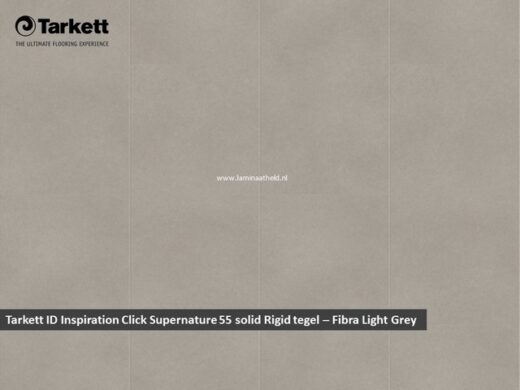 Tarkett Supernature Solid Rigid Click - Fibra Light grey